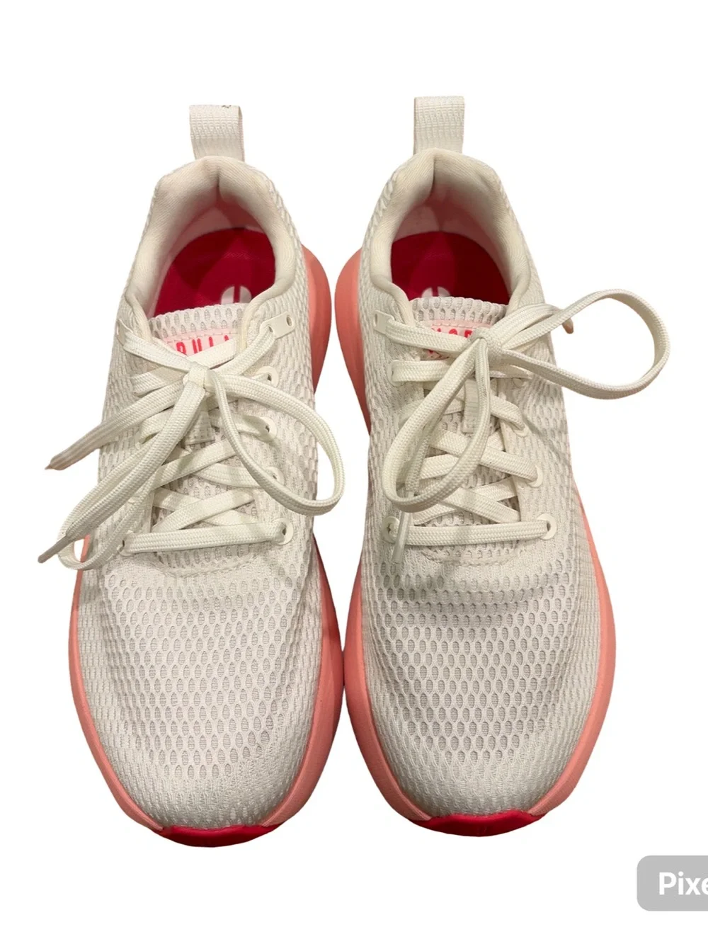 NOBULL Runner — White/Pink Sneakers, Women’s Size 9